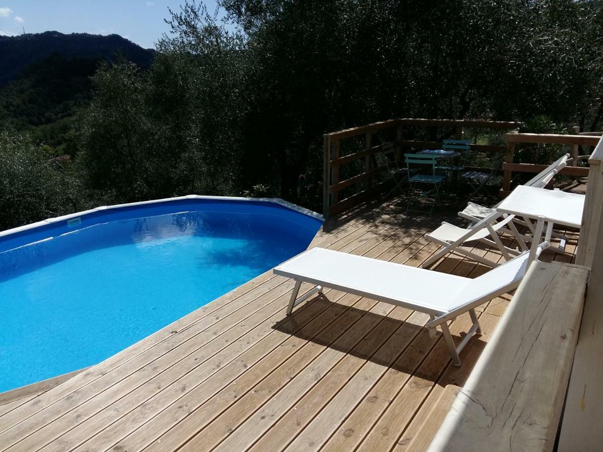 Valuable Rustic Tuscan Swimming Pool, Breathtaking View Of Camaiore Eksteriør bilde