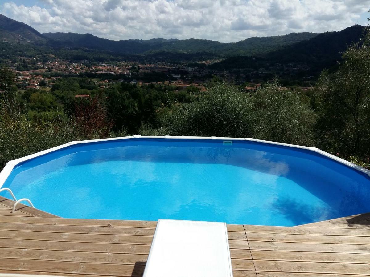 Valuable Rustic Tuscan Swimming Pool, Breathtaking View Of Camaiore Eksteriør bilde